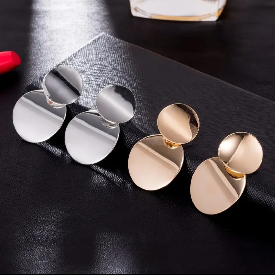 MoUi. New Geometric Circular Discs Gold