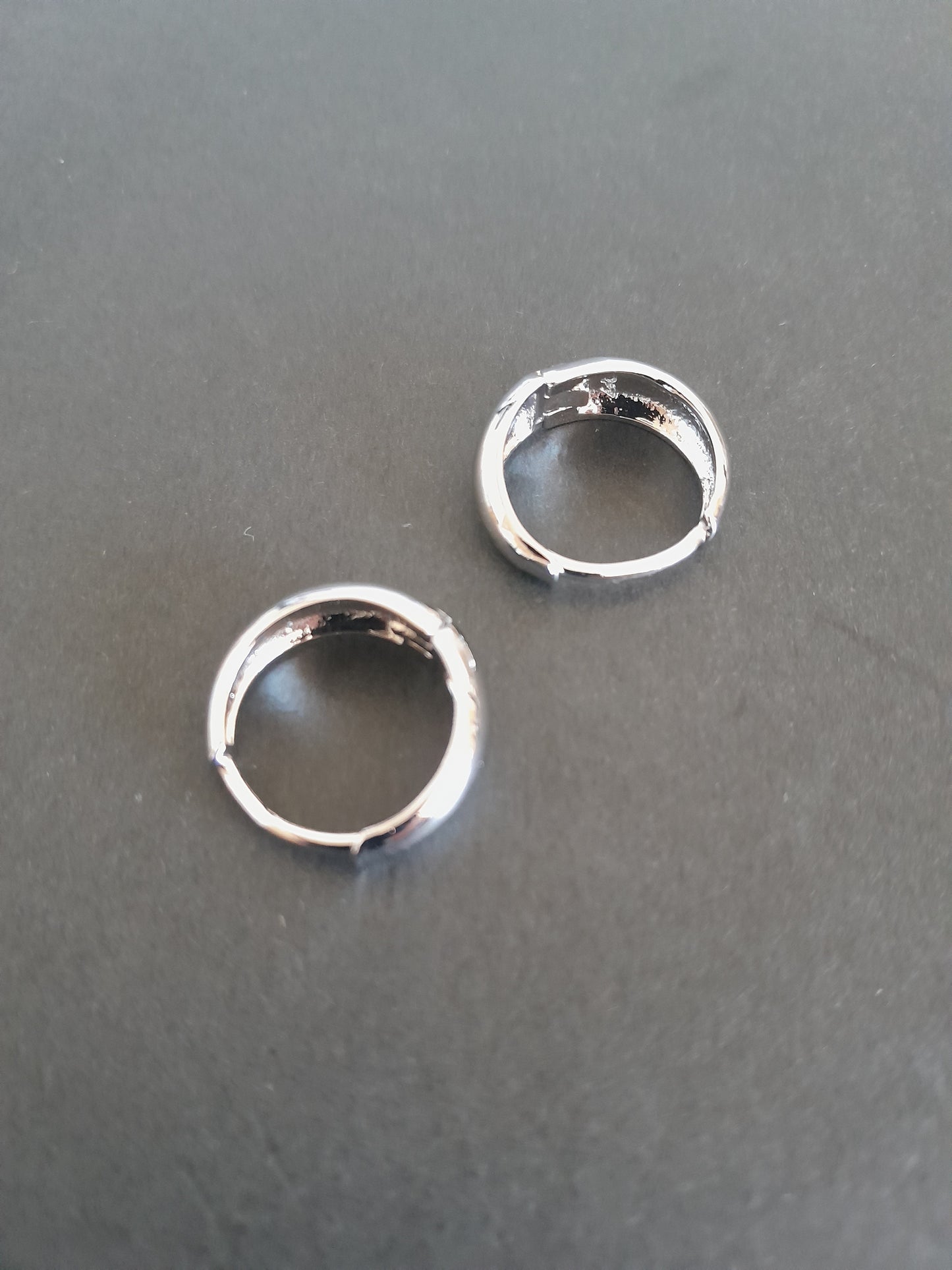 Cute Silver Hoop