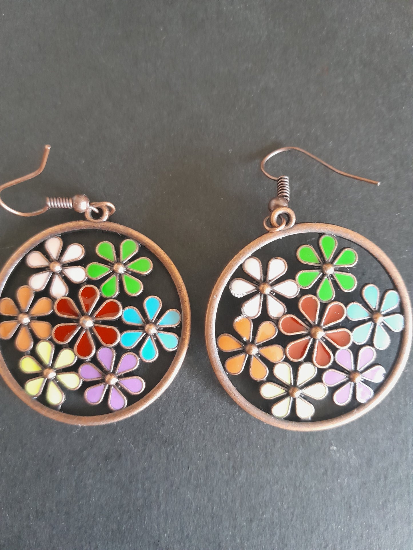 Fun Flower Bunch in Hoop Drop