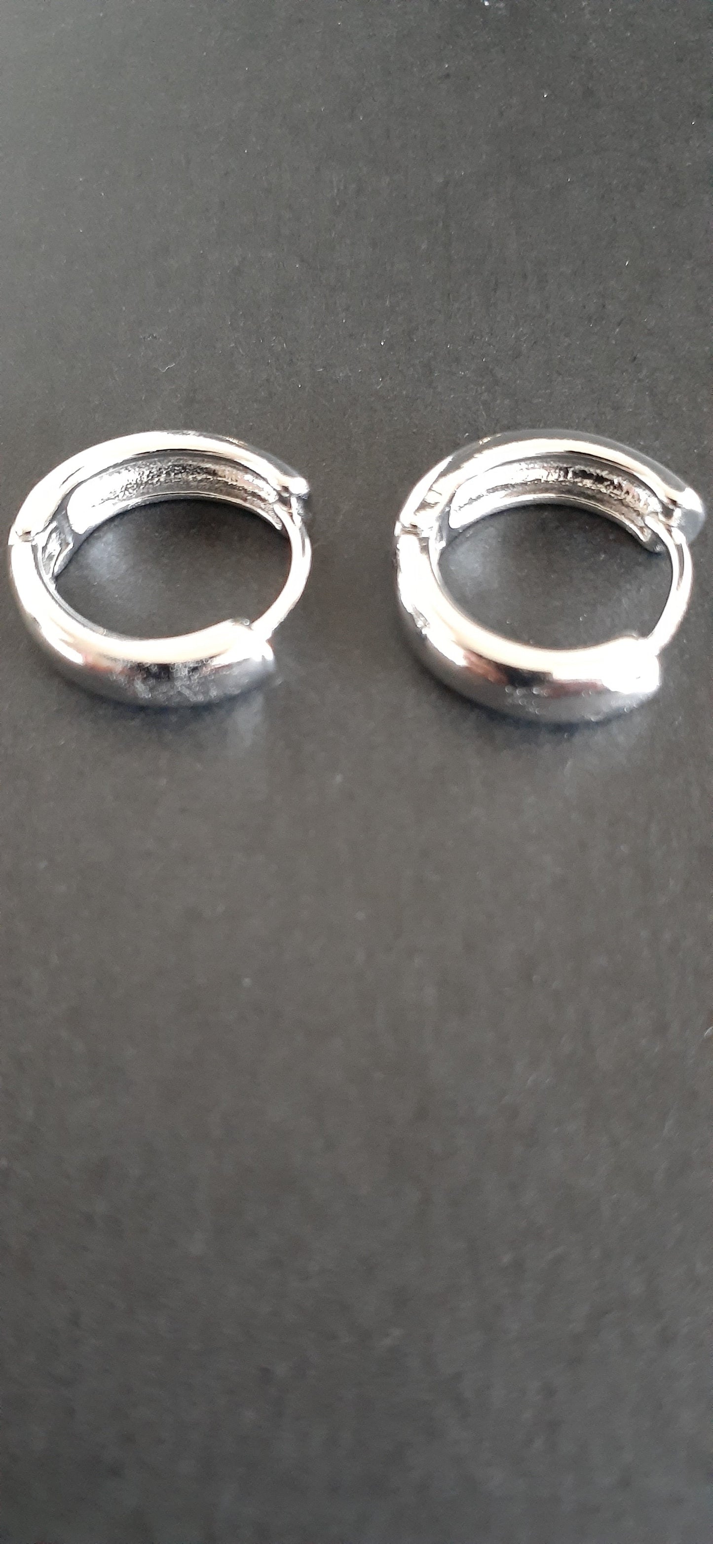 Cute Silver Hoop