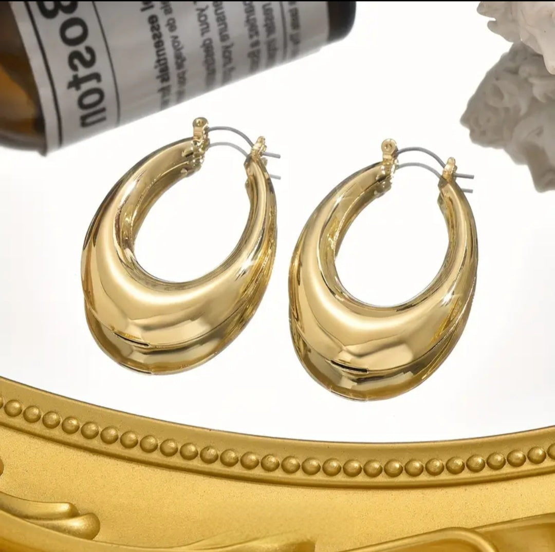 MoUi. New Golden U-Shape Hoop
