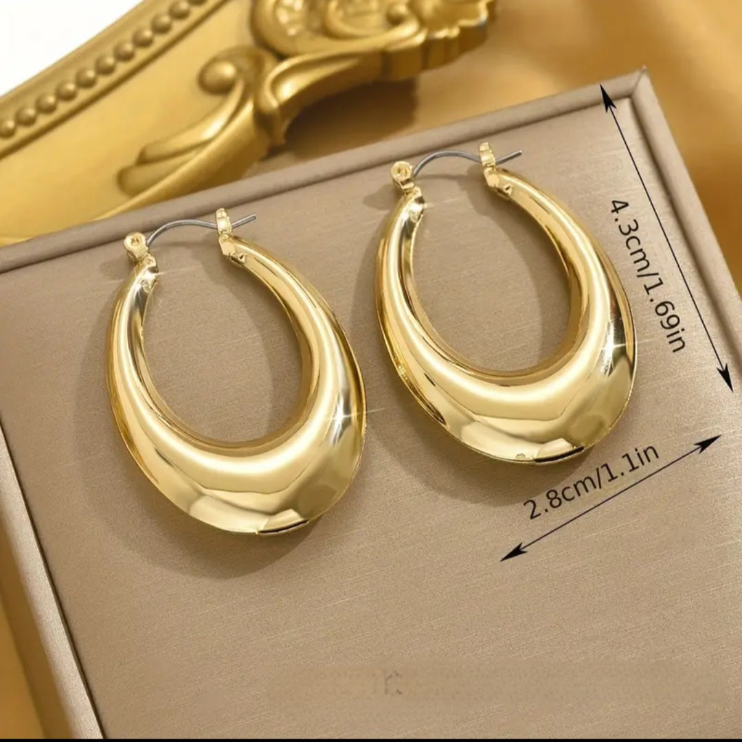 MoUi. New Golden U-Shape Hoop