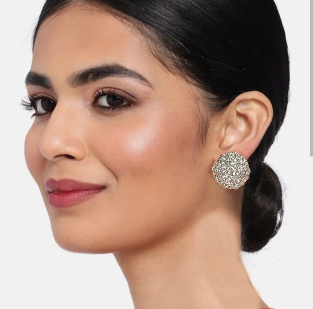 MoUi. New Silver Crushed Stud