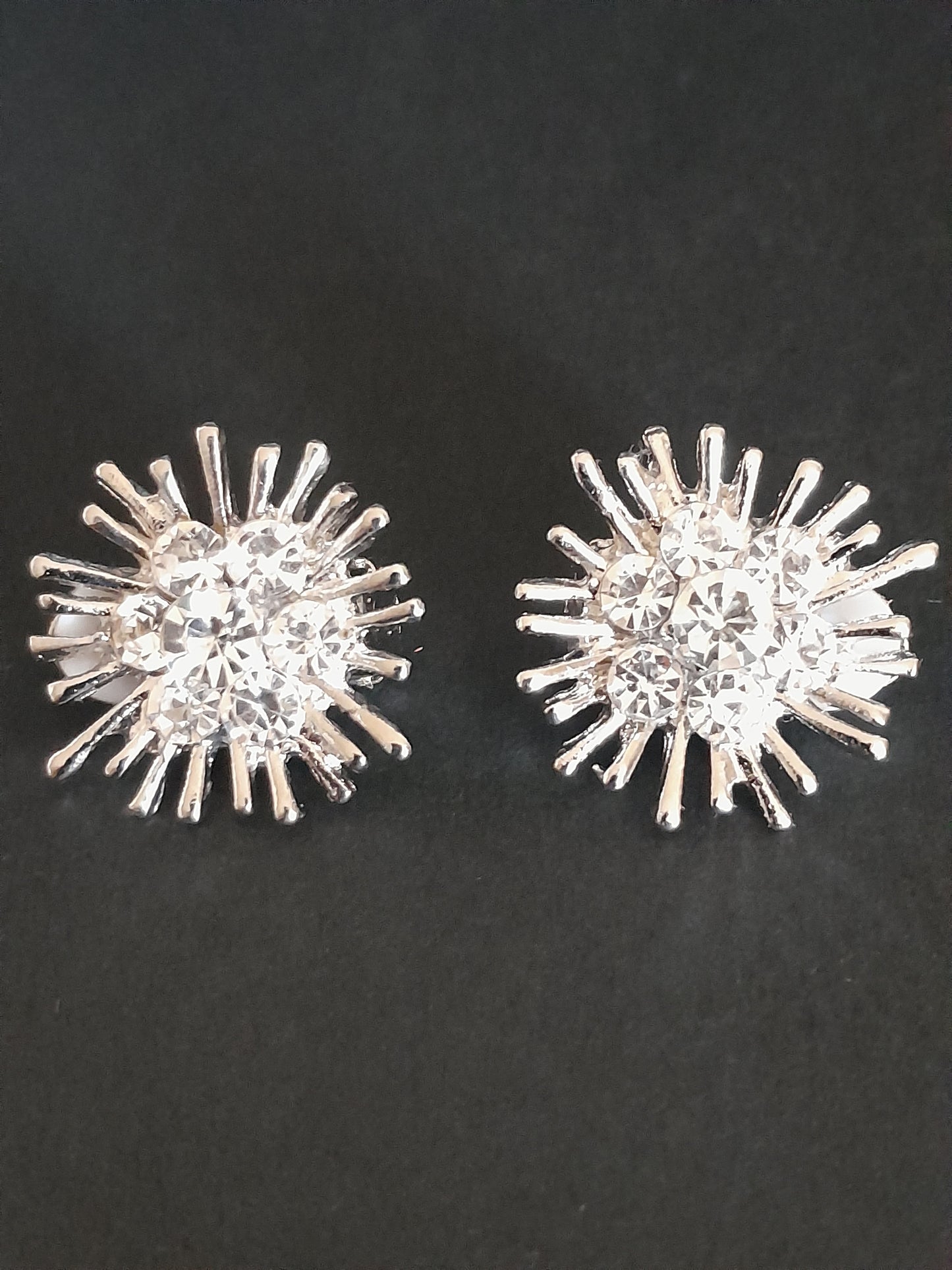 Radient Sparkle Diamante Clip On