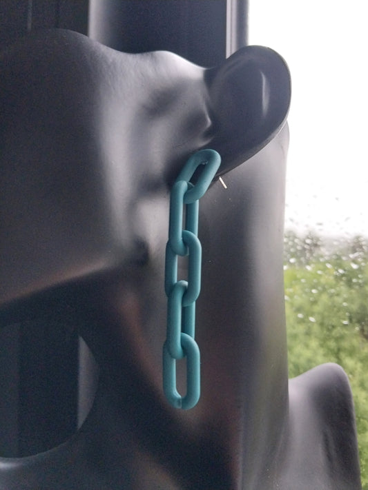 MoUi. New York Green 5 Chain Dangle